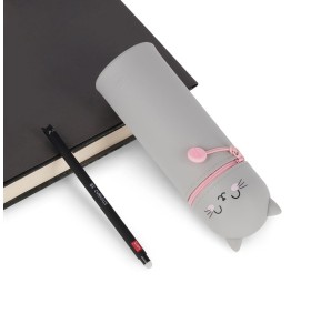 PENAR DIN SILICON MOALE KAWAII 2IN1 KITTY LEGAMI