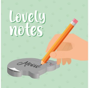 NOTITE ADEZIVE LOVELY NOTES PISICA LEGAMI