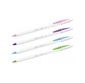 PIX BIC CRISTAL UP PASTEL (TURCOAZ, MOV, ROZ, LIME)