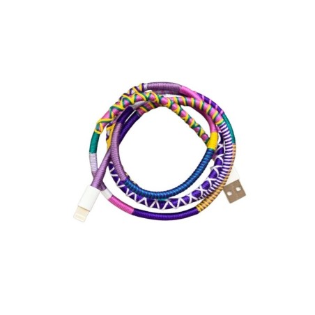 CABLU USB-A LIGHTNING DIV. CULORI INCARCARE RAPIDA 1M SUMBA