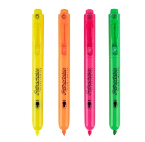 TEXTMARKER SET 4 CULORI FOSFORESCENTE VF.RETEZAT APLI