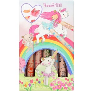 SET 5 CREIOANE COLORATE CU ASCUTITOARE PRINCESS MIMI DEPESCHE