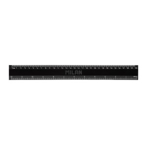 RIGLA 30CM NEAGRA MILAN