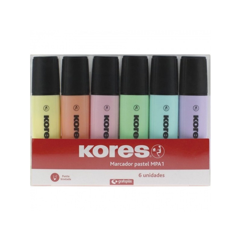 SET 6 TEXTMARKERE PASTEL KORES VF. RETEZAT DIVERSE CULORI SET 6 TEXTMARKERE PASTEL KORES VF. RETEZAT DIVERSE CULORI
