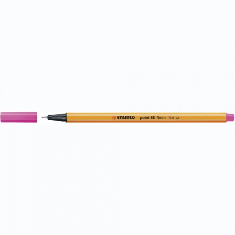 LINER VARF DE FIBRA STABILO POINT 88 ROZ NEON LINER VARF DE FIBRA STABILO POINT 88 ROZ NEON