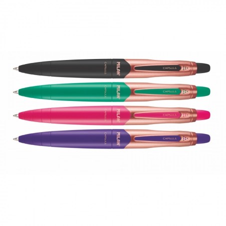PIX CAPSULE COPPER BALLPEN, MINA ALBASTRA