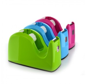 DISPENSER BANDA ADEZIVA 33/66 M ALBASTRU/ROZ/VERDE OFFICE BOX