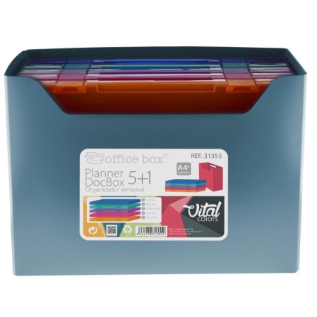 ORGANIZATOR BIROU SAPTAMANAL 5+1 DOSARE A4 OFFICE BOX