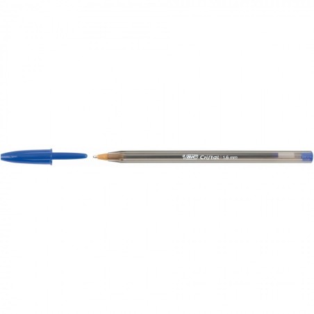 PIX BIC CRISTAL SCRIS GROS ALBASTRU