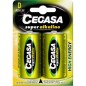 BLISTER BATERII ALCALINE LR20  2 BUC CEGASA SUPER