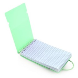 BLOC NOTES A7 PATRATELE SPIRA SI ELASTIC BLUSH OFFICE BOX