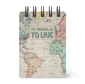BLOC NOTES MINI CU SPIRALA DICTANDO TRAVEL LEGAMI