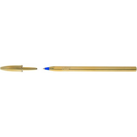 PIX BIC CRISTAL AURIU MINA ALBASTRA