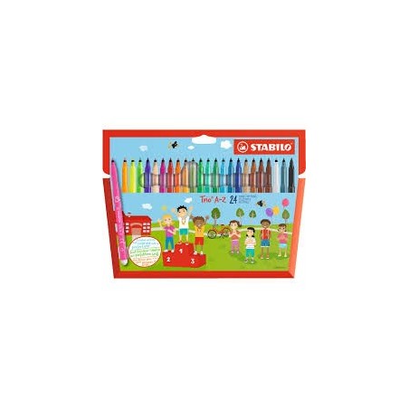 CARIOCI TRIO AZ 24 BUC STABILO