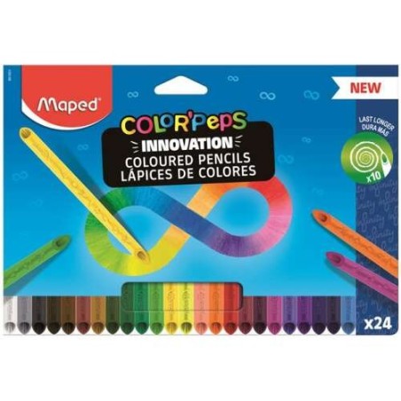 SET 24 CREIOANE COLORATE COLORPEPS INFINITY MAPED