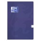 CAIET A5 48 FILE OPTIK PAPER 90G/MP COPERTA PP SOFT TOUCH PATRATELE MOTIV CAMPUS PASTEL  OXFORD