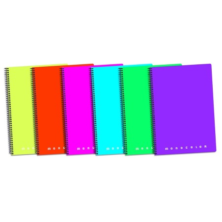 CAIET MONOCOLOR A5 80F C MOALE MATEMATICA LINIAT