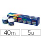 PICTURA PT DEGETE PELIKAN SET 5 CULORI 40 ML CD/40 S