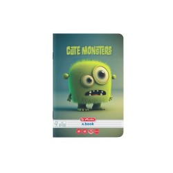 CAIET A5 48 FILE 70G/MP DICTANDO MOTIV CUTE MONSTERS