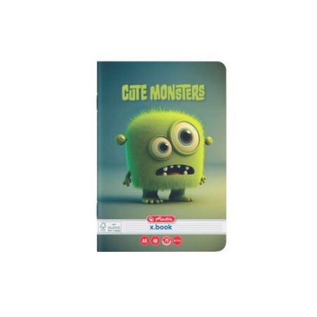 CAIET A5 48 FILE 70G/MP DICTANDO MOTIV CUTE MONSTERS