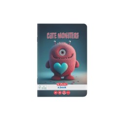 CAIET A5 48 FILE 70G/MP DICTANDO MOTIV CUTE MONSTERS
