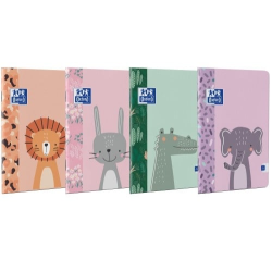 CAIET TIP I  A5, 24 FILE, HARTIE OPTIK 90G/MP, PEFC, COLTURI ROTUNJITE, MOTIV KIDS OXFORD