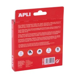 BANDA ADEZIVA DUBLA POWER 19MMx3M APLI