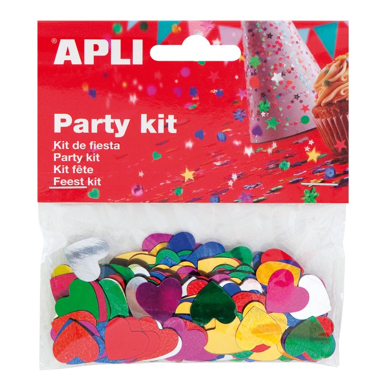 CONFETI INIMI COLOR APLI