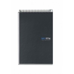 NOTEBOOK 4 A5 REPORTER 120 COLI SPIRALA SUPERIORA CUL GRAFIT MIQUELRIUS