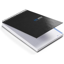 NOTEBOOK 4 A5 REPORTER 120 COLI SPIRALA SUPERIORA CUL GRAFIT MIQUELRIUS