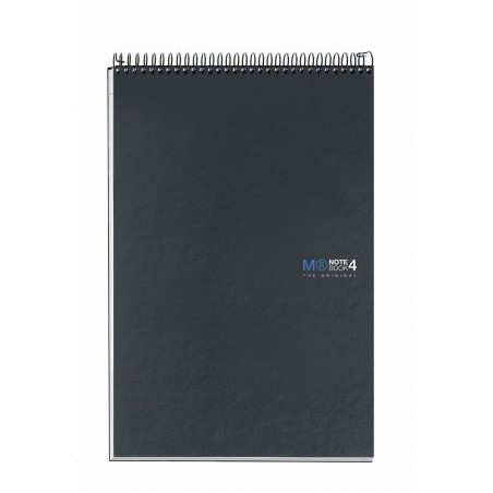 NOTEBOOK 4 A4 REPORTER 120 COLI SPIRALA SUPERIORA CUL GRAFIT MIQUELRIUS