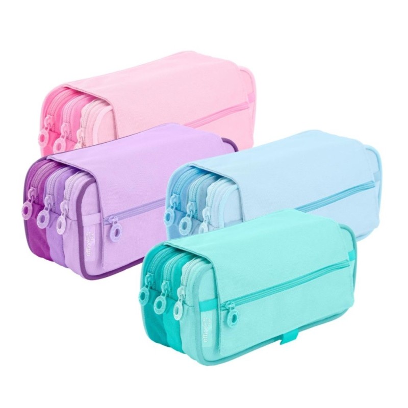 PENAR 3 COMPARTIMENTE BLUSH PASTEL OFFICE BOX