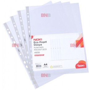 FILE DE PROTECTIE ECOMAX TRANSPARENT A4 38 MIC NOKI