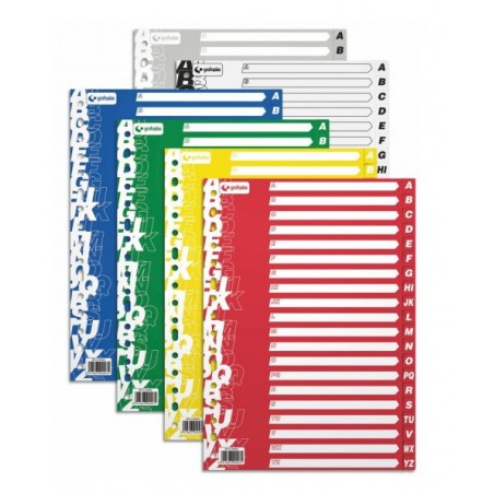 SEPARATOR ALFABETIC A-Z A4+