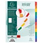 SEPARATOARE  12 BUC CARTON ALB INEDCSI PLASTIFIATI CULORI A4