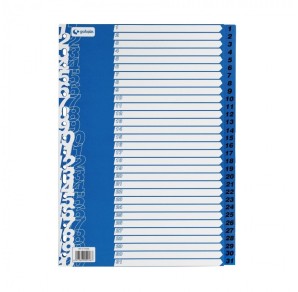 SEPARATOARE NUMERICE 1-31 A4+