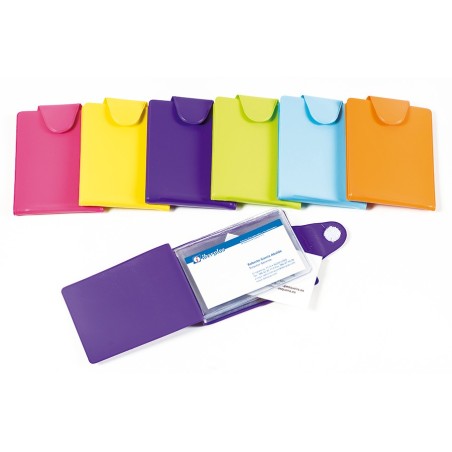 CLASOR CARTI DE VIZITA PVC IBERPLAS 10 F FUN COLOR