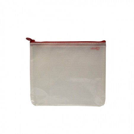 PLIC CU FERMOAR B6 215X185MM (ROSU)