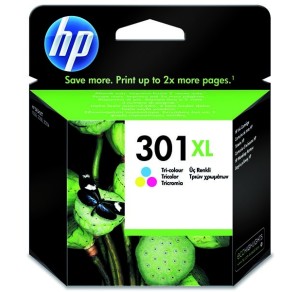 CARTUS HP 301XL DESKJET 1000/2000/2050/3050/1050/TRICOLOR