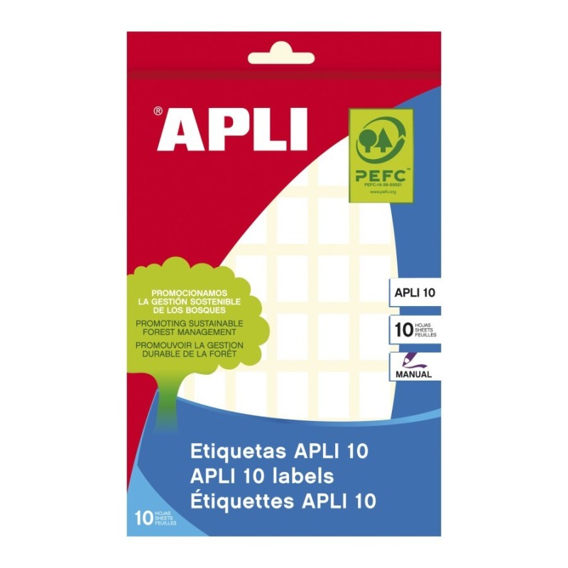 ETICHETE ALBE APLI-10  MANUAL 12X18