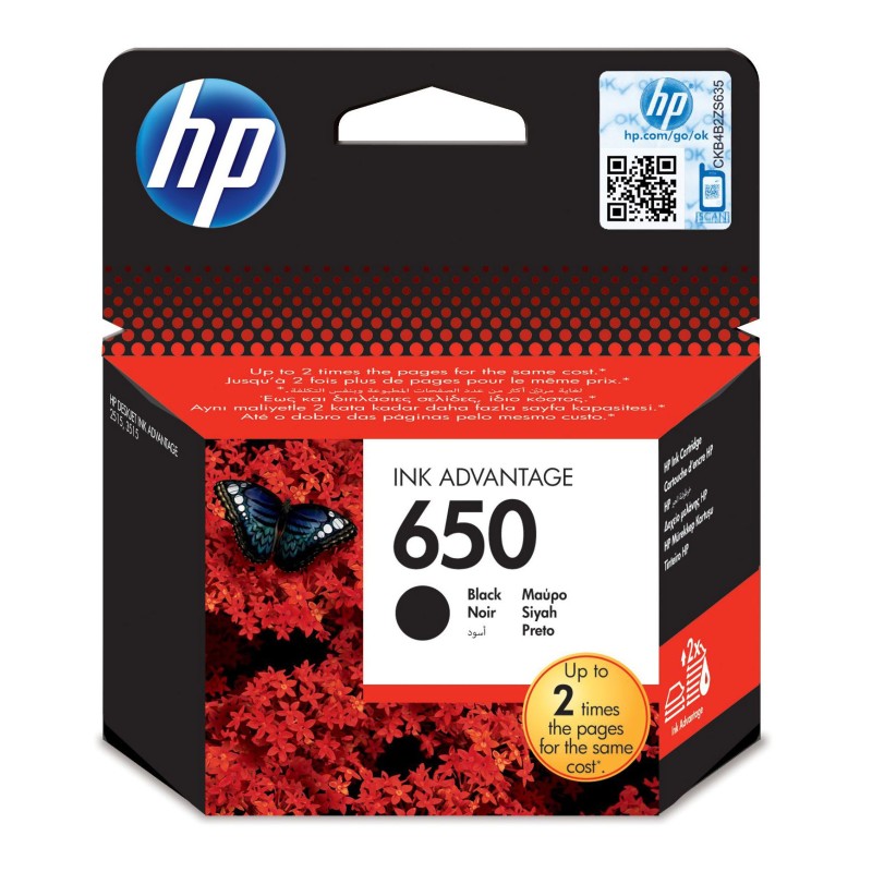 CARTUS HP 650 NEGRU