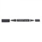 MARKER PERMANENT LUMOCOLOR DUO STAEDTLER NEGRU MARKER PERMANENT LUMOCOLOR DUO STAEDTLER NEGRU