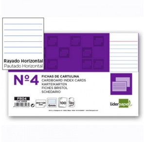 FISE CARTON NR.4 DICTANDO 200X125MM, PACHET DE 100 DE COLI