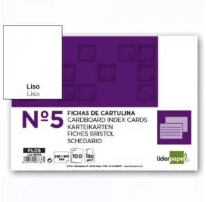FISE CARTON NR5 ALBE  160X220MM PACHET DE 100