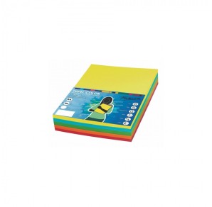 HARTIE CULORI INTENSE A4 100C 5 CULORI FABRISA