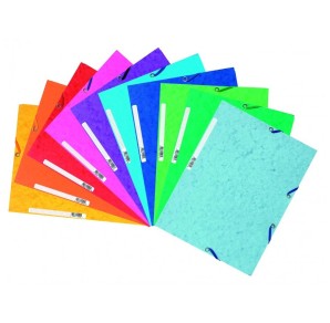 SET 10 MAPE ELASTIC CU CLAPE CARTON 500G CULORI VII