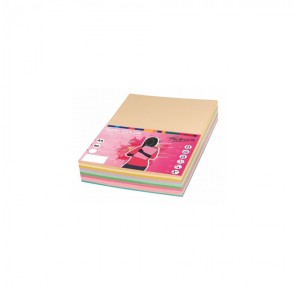 HARTIE CULORI PASTEL A4 100C 10CULORI FABRISA