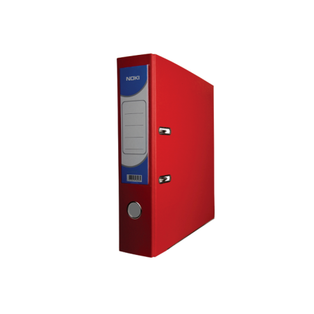 Biblioraft Noki A4 50mm PP/Carton rosu