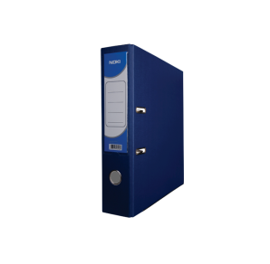 Biblioraft Noki A4 75mm PP/Carton albastru inchis