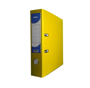 Biblioraft Noki A4 75mm PP/Carton galben